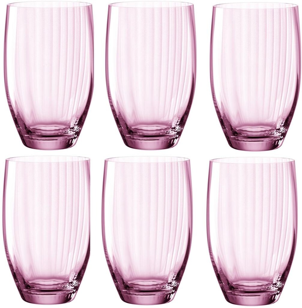 

Стаканы для лонг-дринков Leonardo Poesia Pink 460 мл - 6 шт, розовый