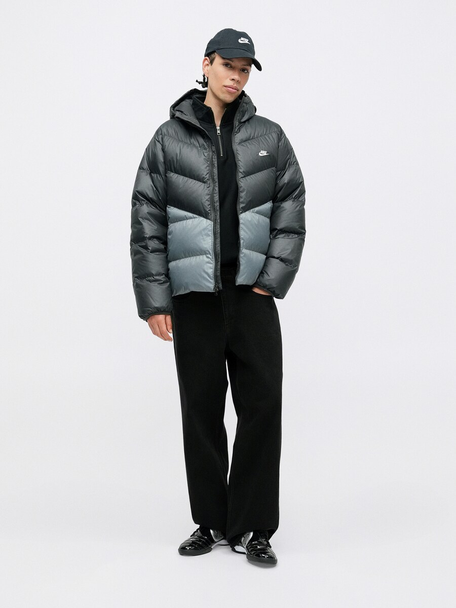 Зимняя куртка Nike Sportswear Windrunner, черный — фото 4