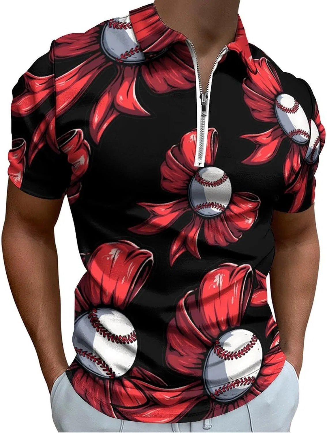 Футболка поло мужская с принтом, Golf, Color, Style