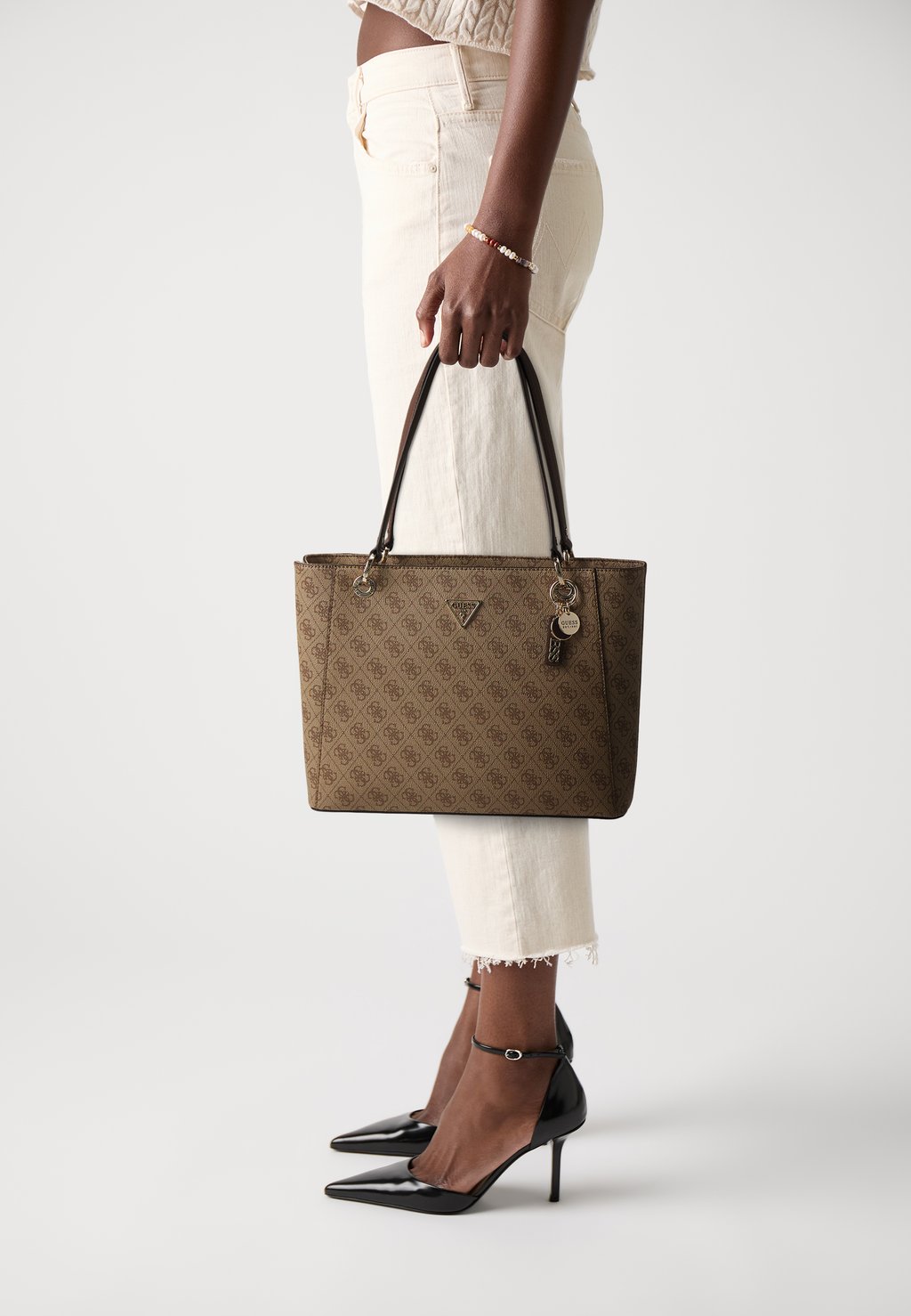 

Сумка NOELLE II TOTE Guess, коричневый