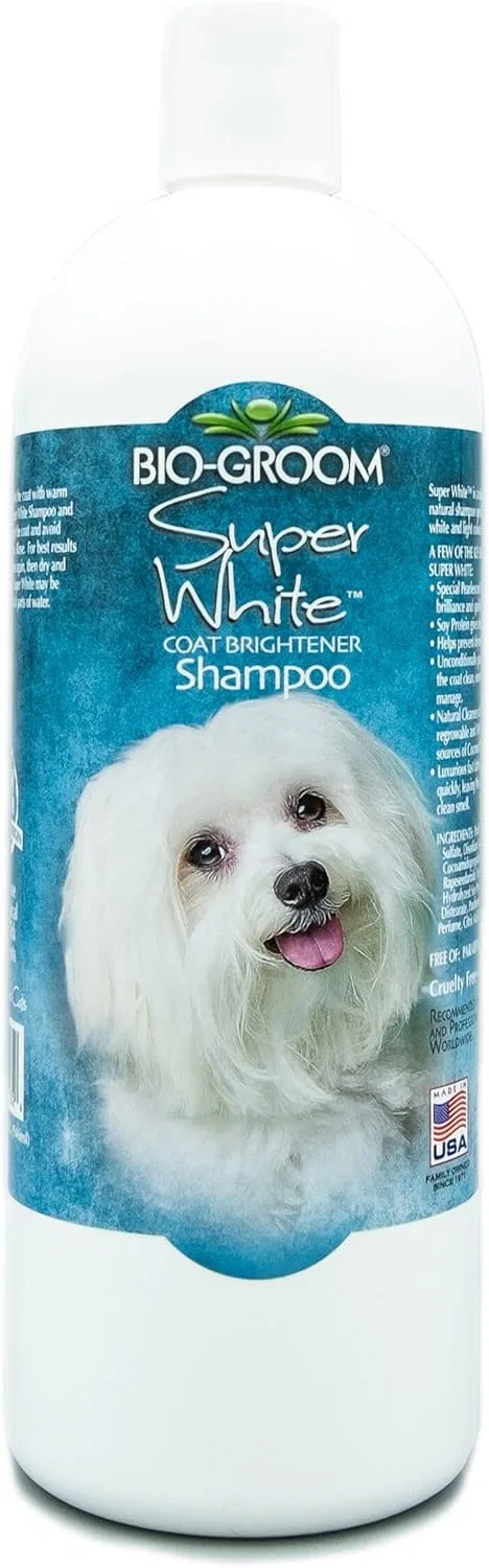 Шампунь для осветления шерсти собак «SUPER WHITE», 946 мл от Bio-Groom Bio-Groom
