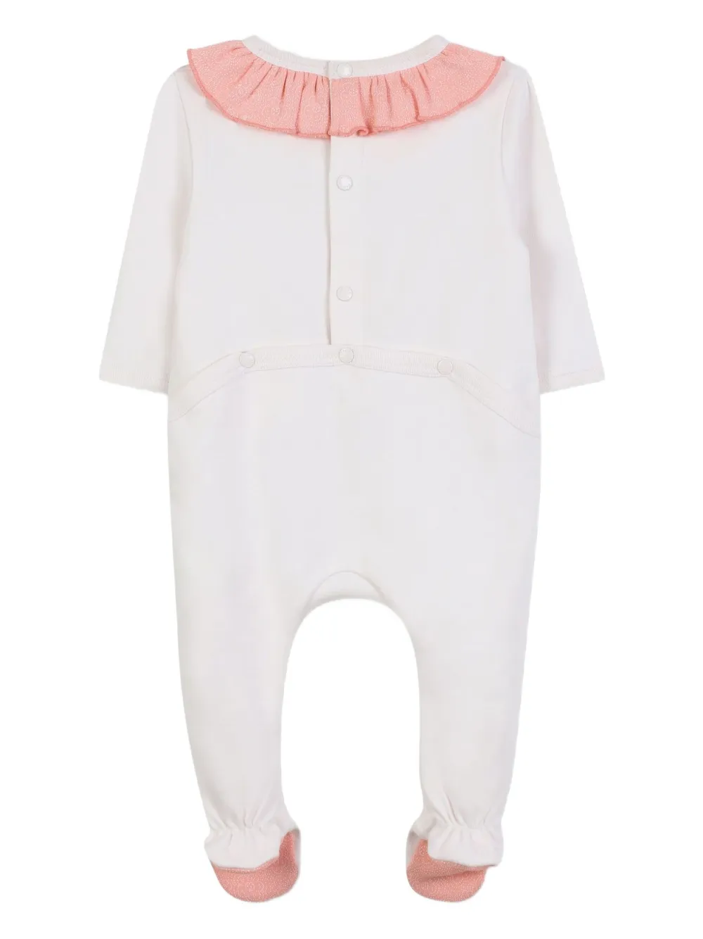 

Пижама с оборками Kenzo Kids, белый