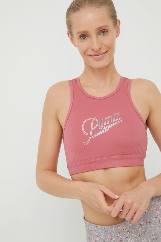 

Мото спортивный бюстгальтер Puma, розовый
