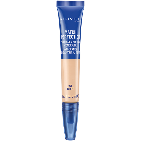 

Консилер и хайлайтер 2 в 1 слоновая кость 005, 7 мл Rimmel Match perfection