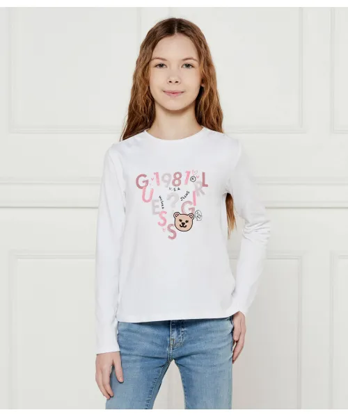 

Блуза Regular fit Guess, белый