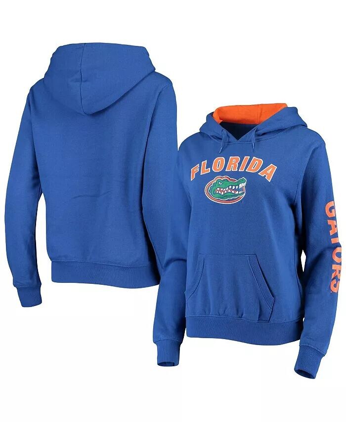 

Женский пуловер с капюшоном Royal Florida Gators Loud and Proud Colosseum