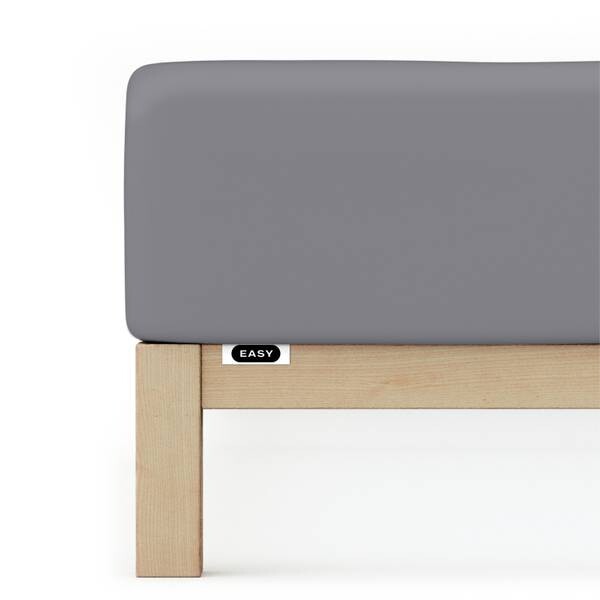 

Простыня schlafgut Jersey Elasthan, 120x40x220 см цвет grey mid