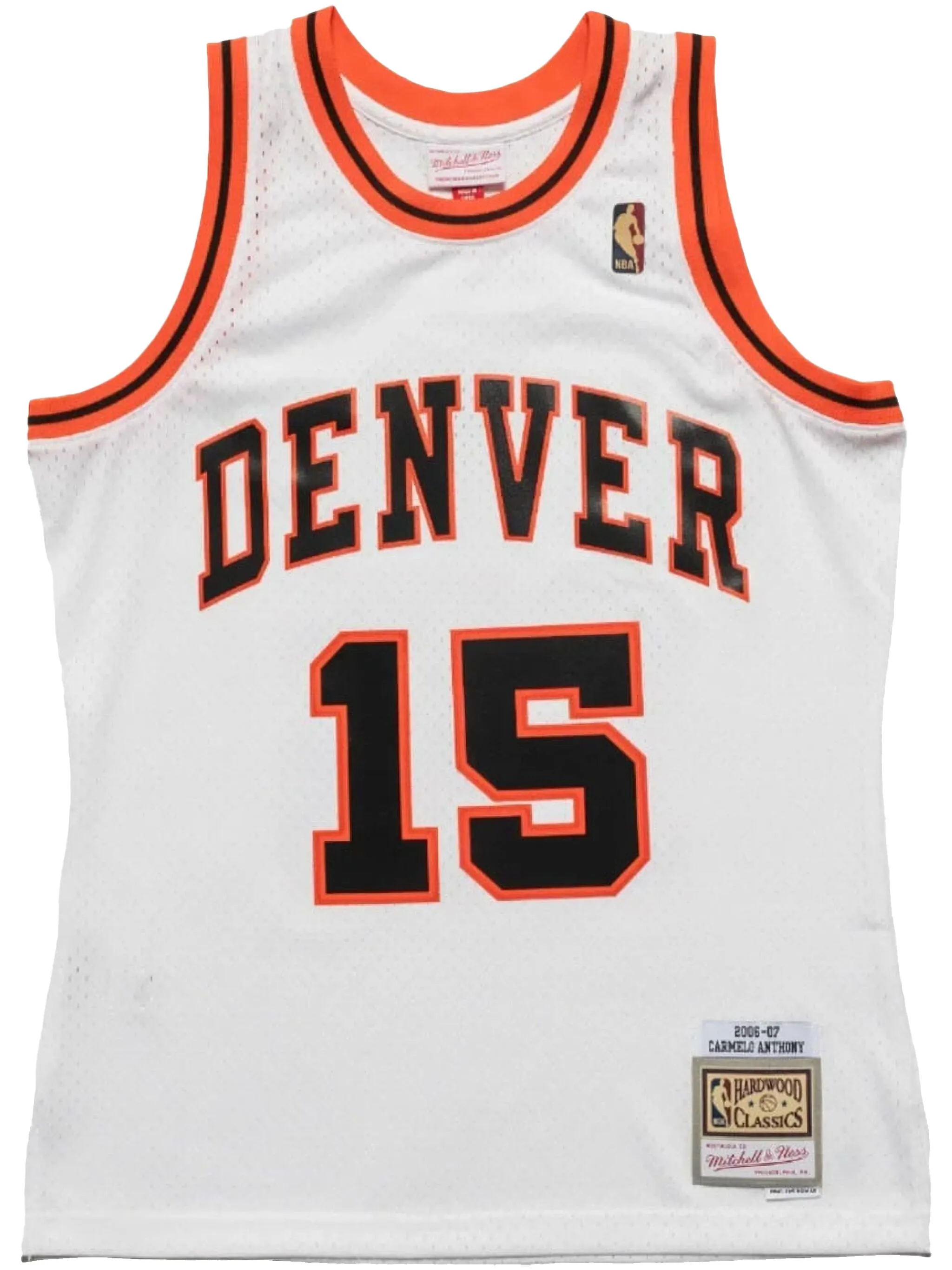 

Топ Carmelo Anthony Denver Nuggets из джерси (2006-07 годы) Mitchell & Ness, белый