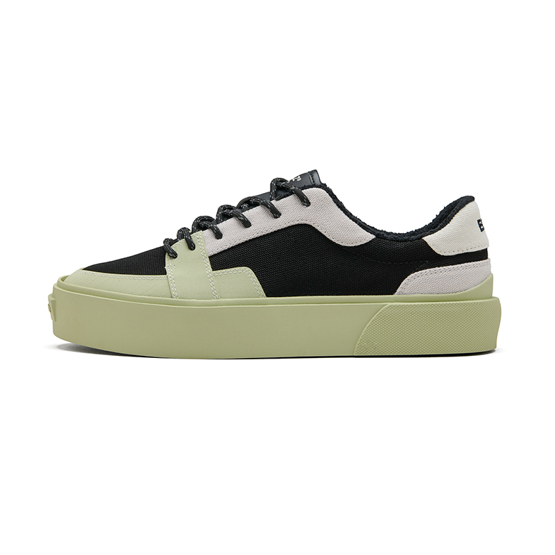 

EQLZ EQUALIZER Антискользящие износостойкие скейтерские кроссовки унисекс черный лайм-зеленый черный, цвет Green Black