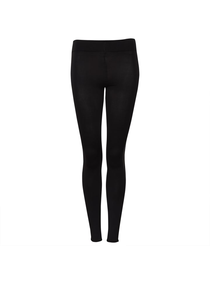 

Roberto Geissini Черные полосатые леггинсы