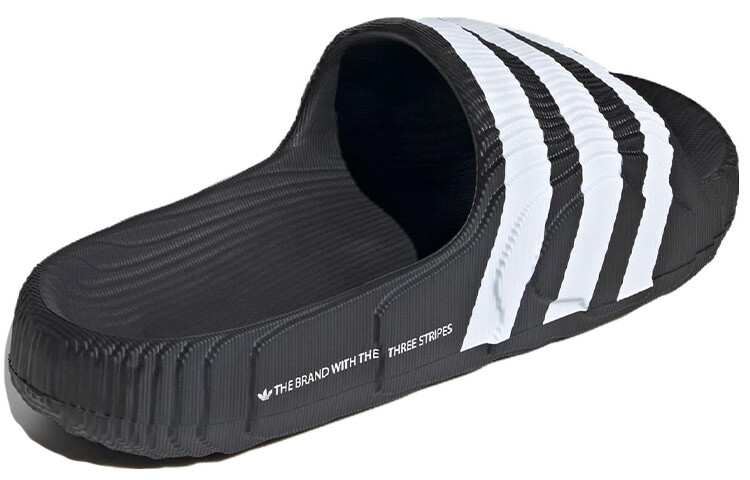 Adidas originals Шлепанцы серии ADILETTE Мужские, Black/White — фото 4