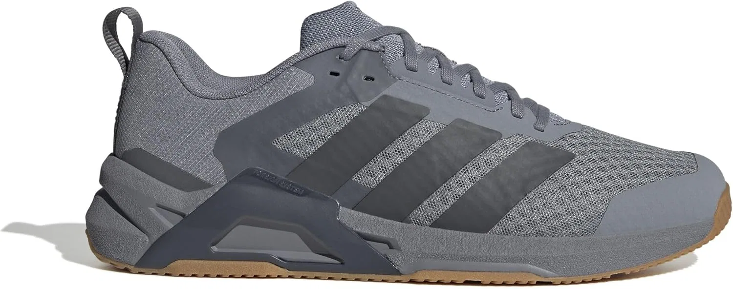 Мужские тренировочные кроссовки Adidas Dropset Control, Grey Five Core Black — фото 2