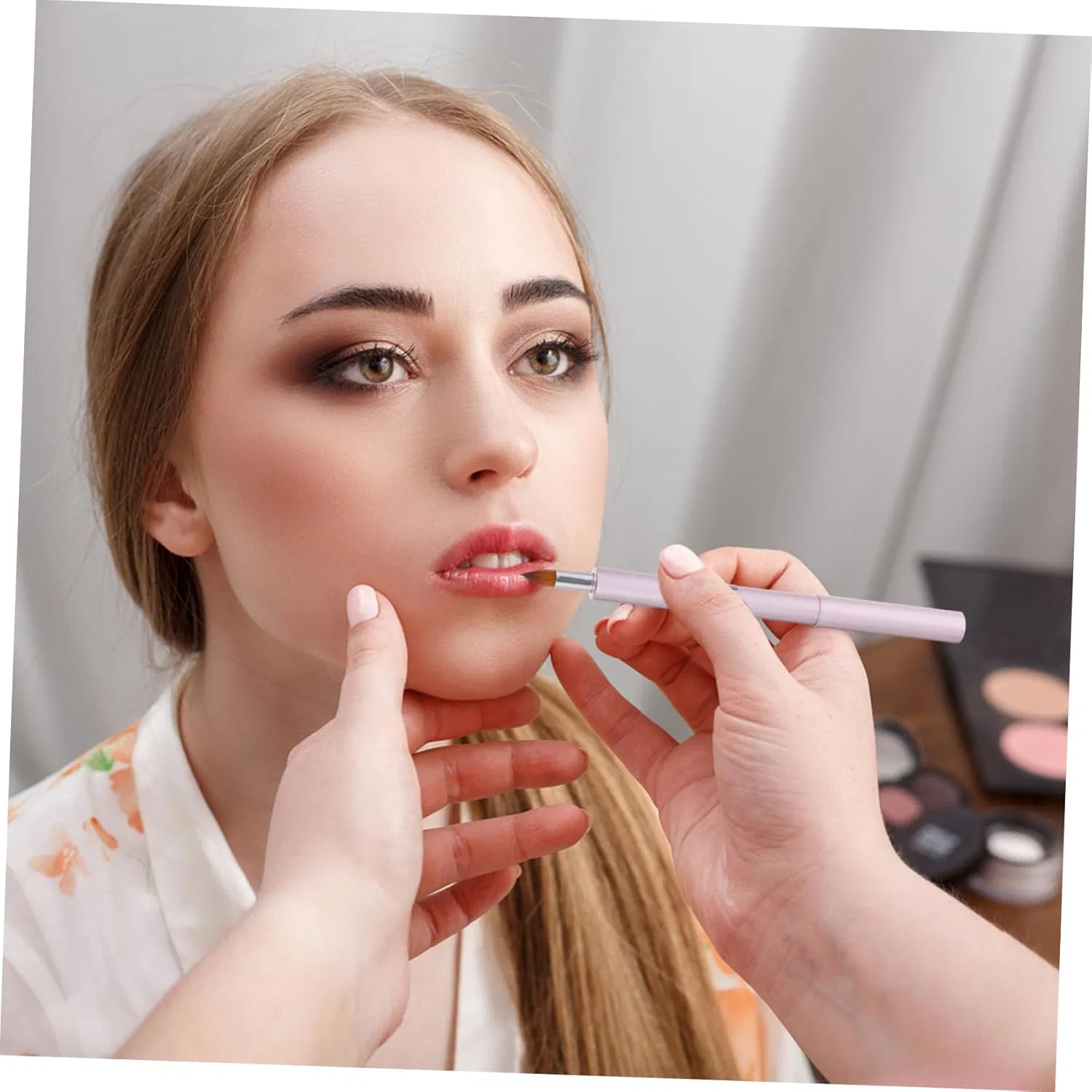 Кисть для губ POPETPOP, двойная и одинарная, 13.5 см — фото 4