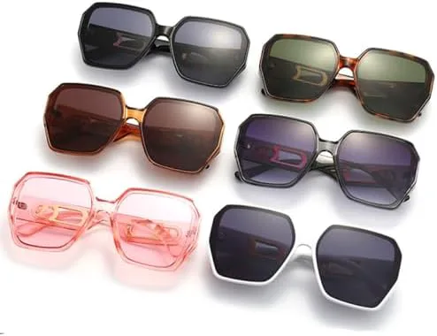 

Квадратные солнцезащитные очки для женщин и мужчин. Модные солнцезащитные очки в крупной оправе. Винтажный стиль. Популярные розовые оттенки MTZJH, Pink Pink