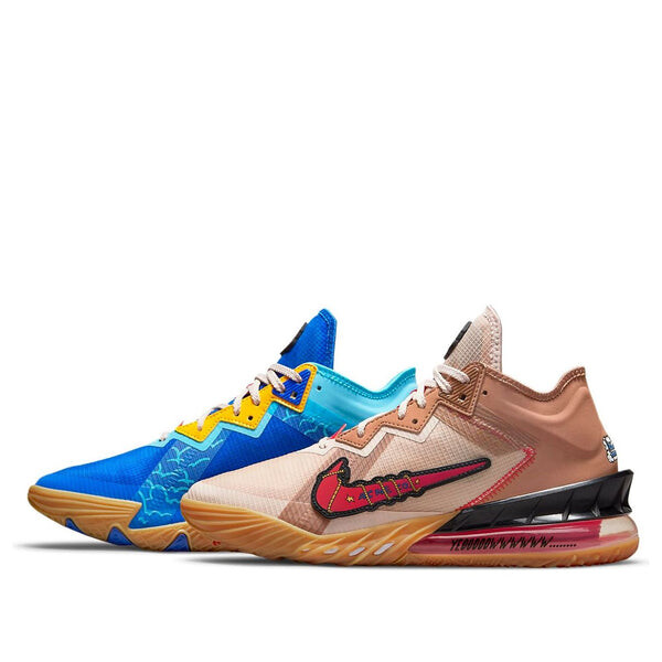 

Кроссовки space jam x lebron 18 низкие Nike, синий