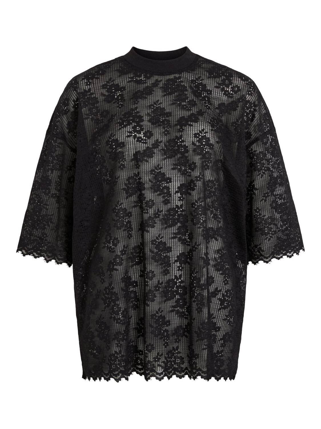 

VILA Футболка в черном цвете