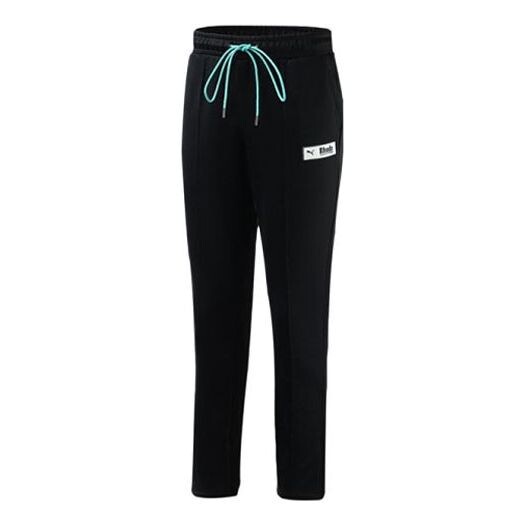 

Брюки x rhude track pants 'black white' Puma, черный