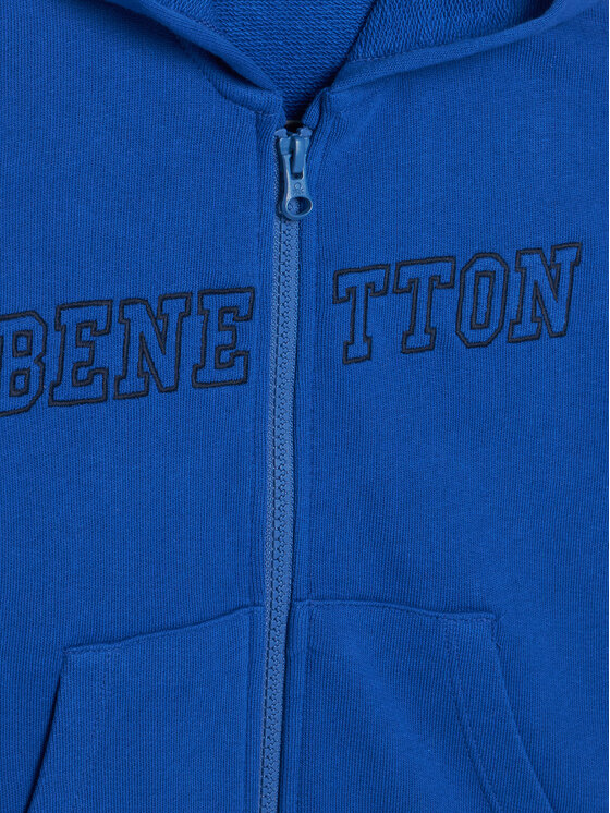 Свитшот regular fit 3J68G503V United Colors Of Benetton, синий — фото 3