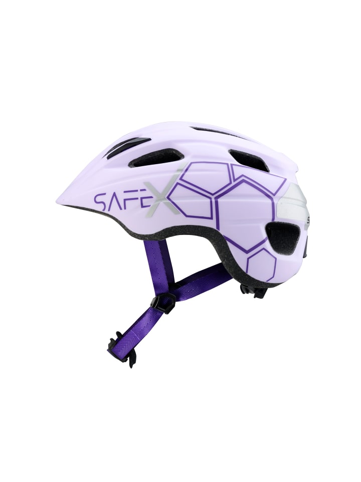 

Велосипедный шлем safeX 1 - размер S (47-51 см) / Лавандовый/Фиолетовый