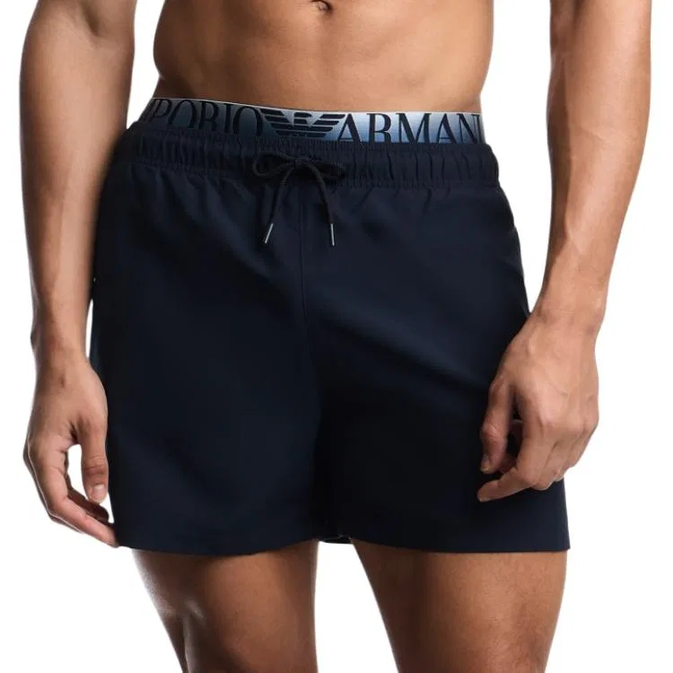 Пляжные шорты Emporio Armani Marine Blue — фото 3