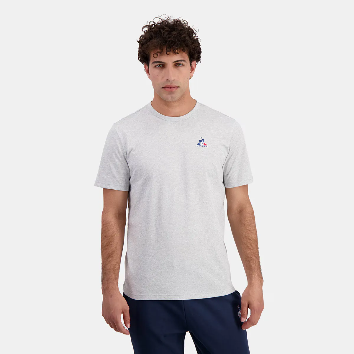 

Футболка мужская ESS Tee SS №2 M Le Coq Sportif, светло-серый