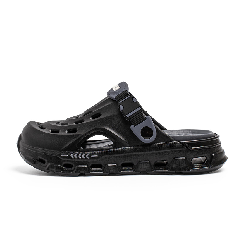 

FCMM Клоги мужские черно-серые, цвет Black Gray