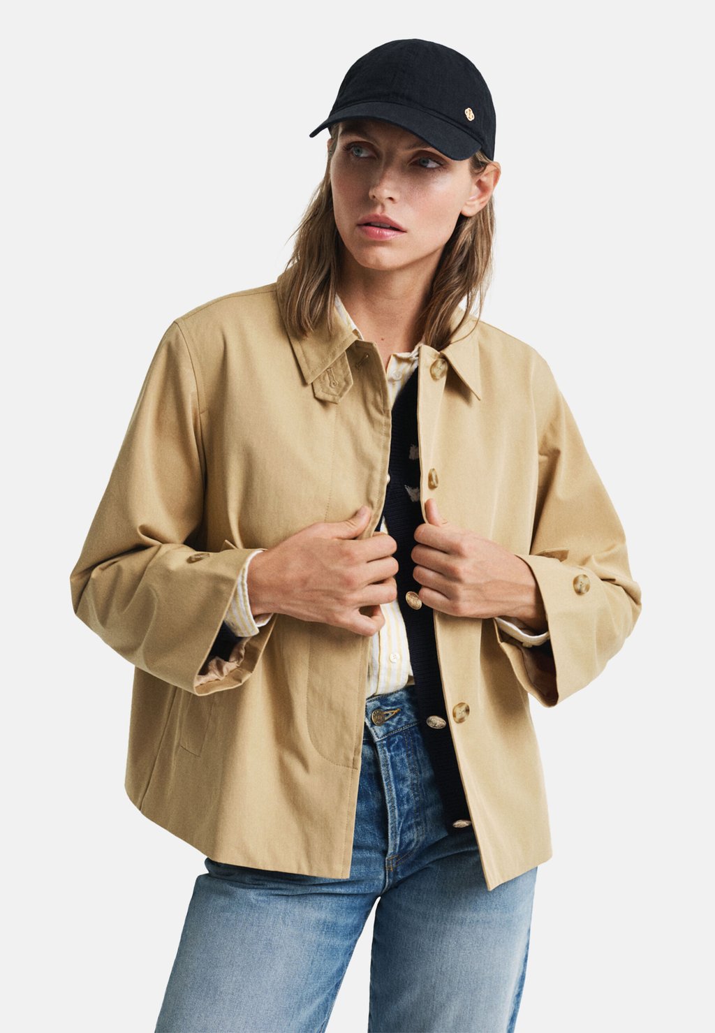 

Летняя куртка GANT, бежевый