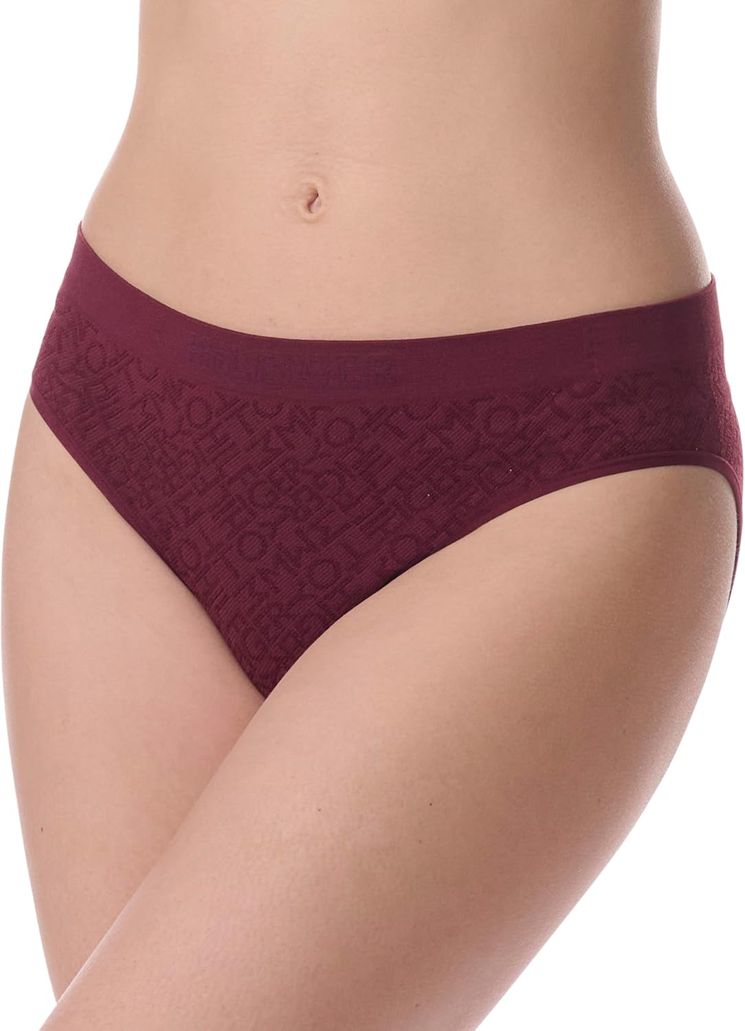 

Женское бесшовное бикини-белье Tommy Hilfiger Matte & Shine, 3 пары, Windsor Wine/Balanced Beige/Black