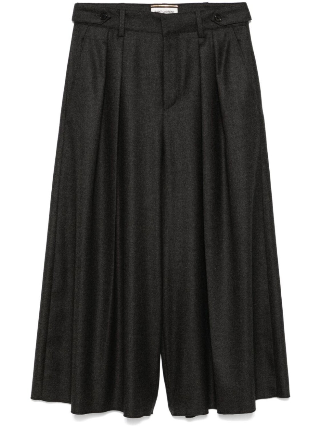 

Saint Laurent плиссированные брюки, серый