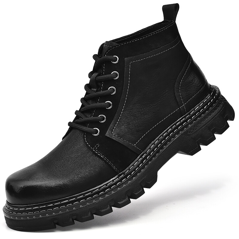 Туфли мужские Men"s Casual Men High-Top Laoks, коричневый — фото 3