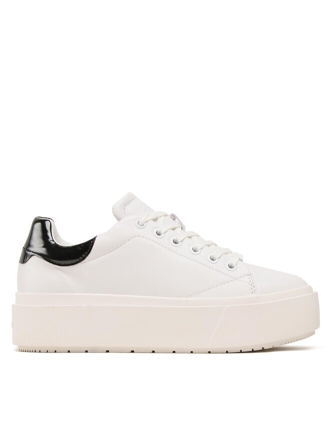

Кроссовки Calvin Klein Squared Flatform Cupsole Lace Up HW0HW01775, белый