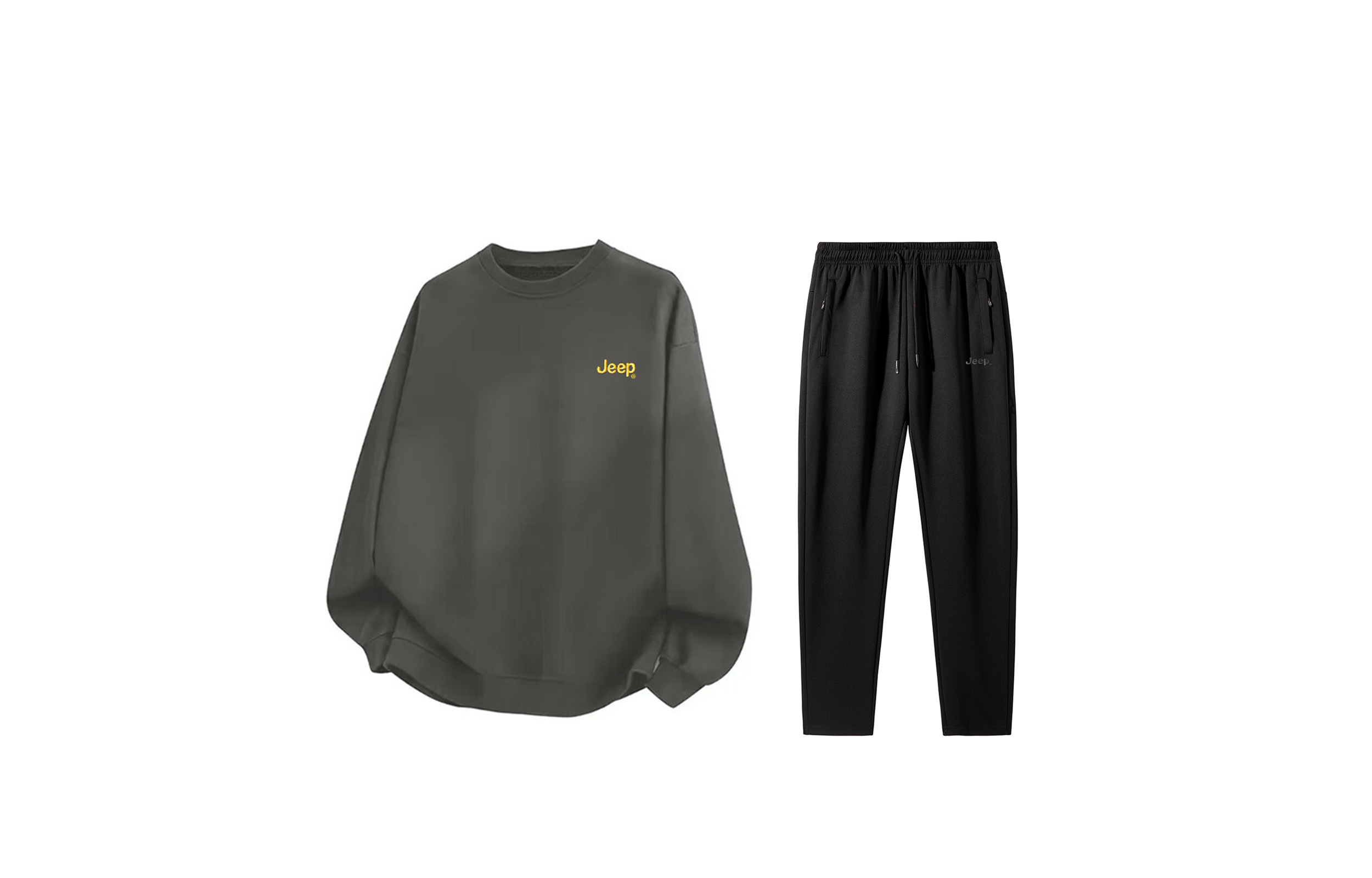 

Свитшот-сет Urban Outdoors Unisex Jeep, medium серый+черный casual pants