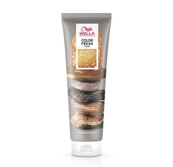 

Временная окрашивающая маска Золотой Тон Color Fresh Mask Golden Gloss Wella Professionals, 150 ml