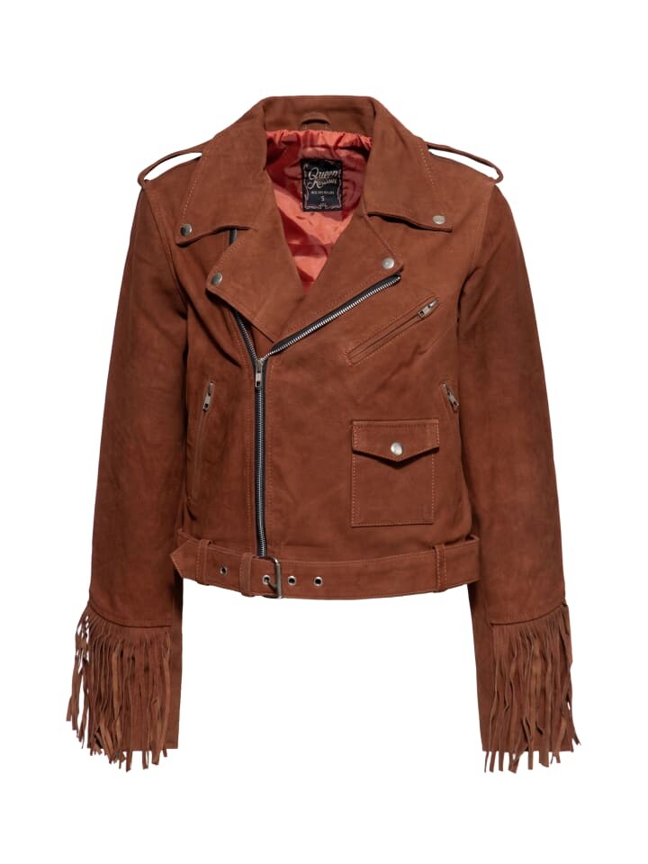 

Кожаная куртка Queen Kerosin, коричневый