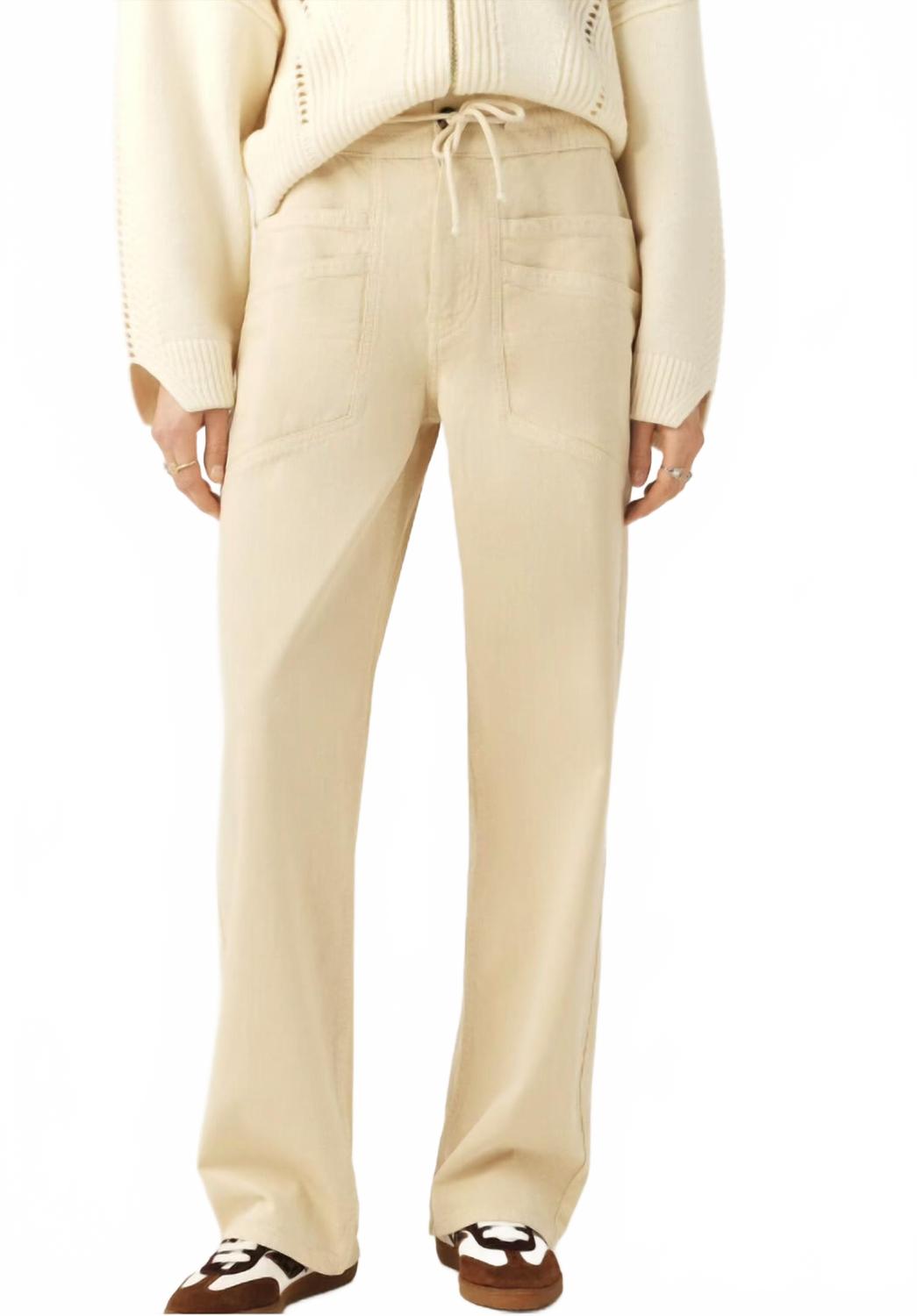 

Женские брюки Mima цвета экрю Ba&Sh, экрю