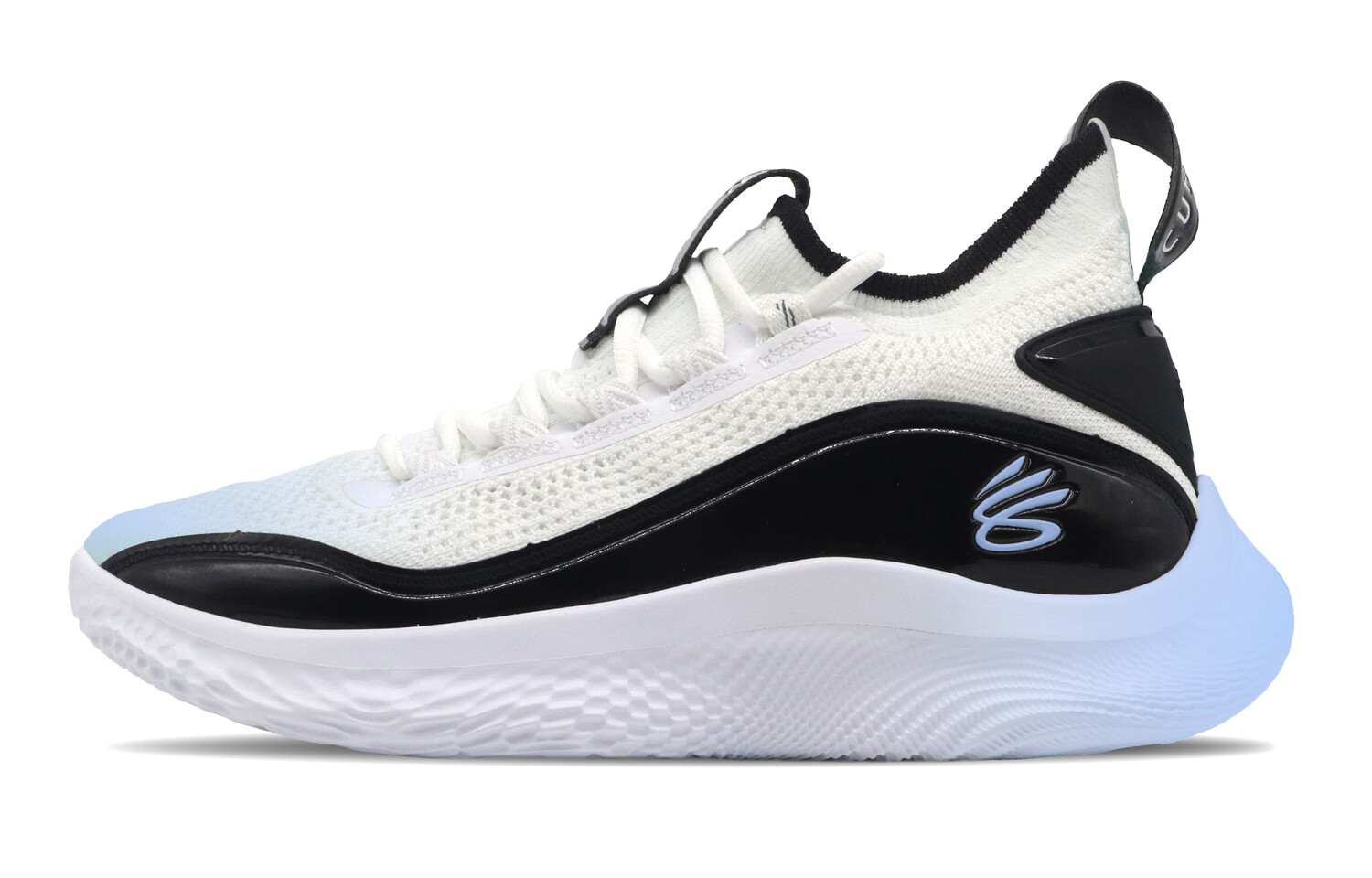 

Баскетбольные кроссовки Curry 8 унисекс с низким верхом, черные/Hyper Royal/хром Under Armour