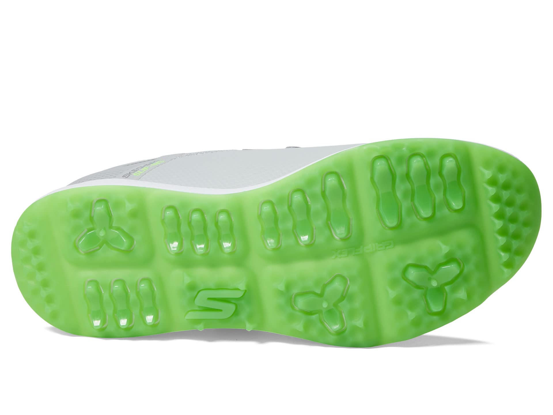 Кроссовки Skechers GO GOLF Go Golf Elite 5 Hands Free Slip-Ins, Gray/Lime — фото 3