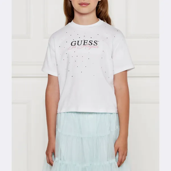 

Футболка стандартного кроя Guess, белый
