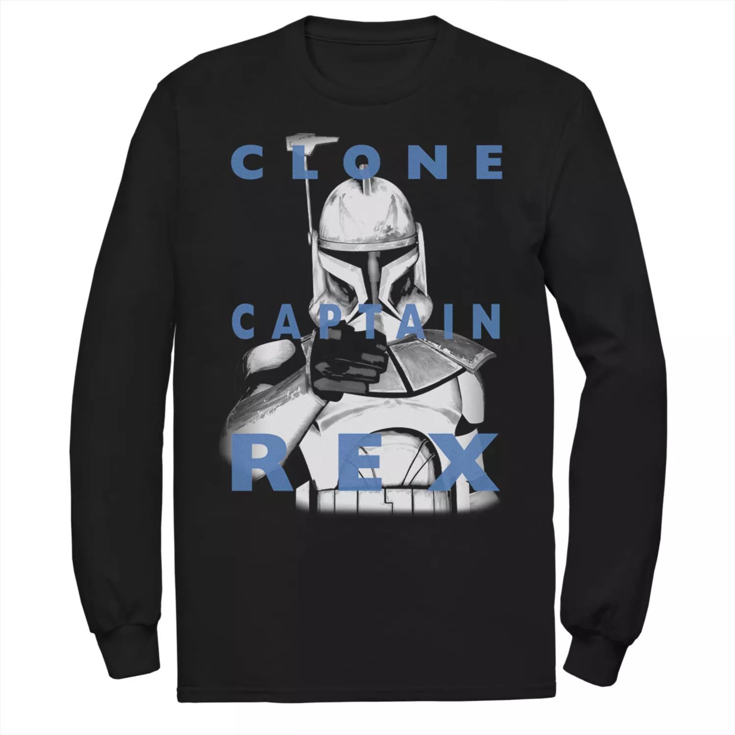 

Мужская футболка с надписью «Звездные войны: Войны клонов» Clone Captain Rex Star Wars