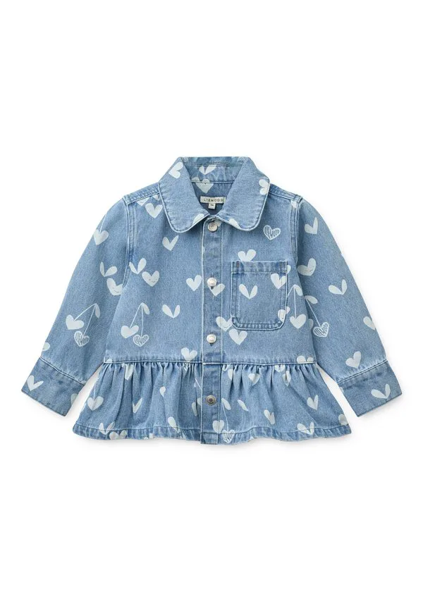 Джинсовая куртка kenza с принтом Liewood, Sweethearts/Light Blue Denim — фото 4