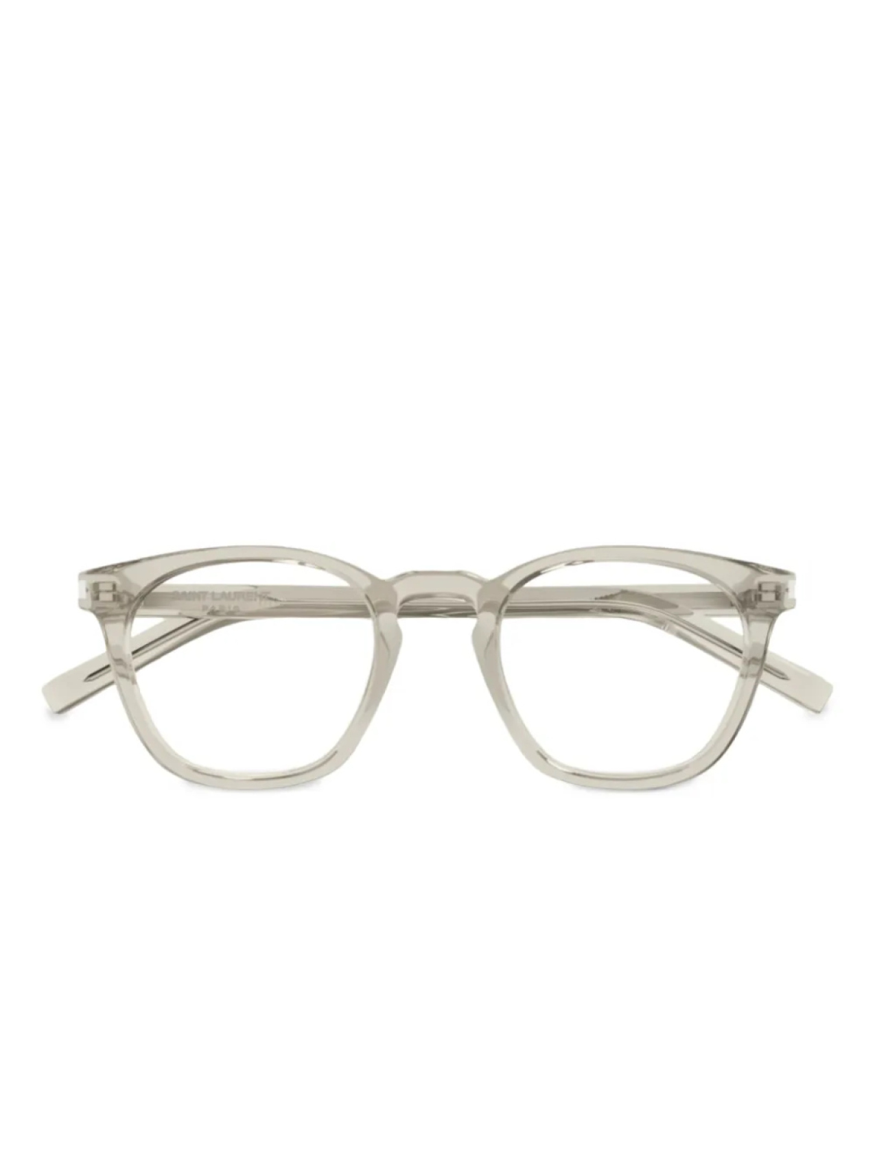 

Очки в квадратной оправе Saint Laurent Eyewear, серый