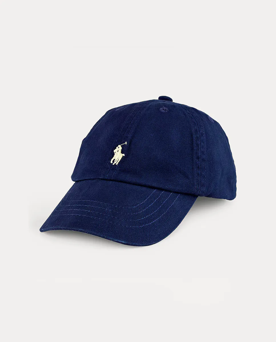 

Кепка для мальчика из хлопка темно-синего цвета Polo Ralph Lauren, темно-синий