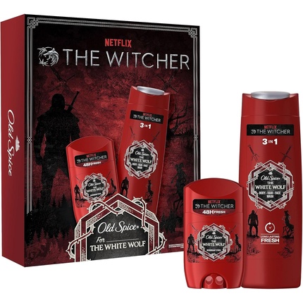 

Подарочный набор Old Spice The Witcher для мужчин: дезодорант и гель для душа, Коричневый, Подарочный набор Old Spice The Witcher для мужчин: дезодорант и гель для душа