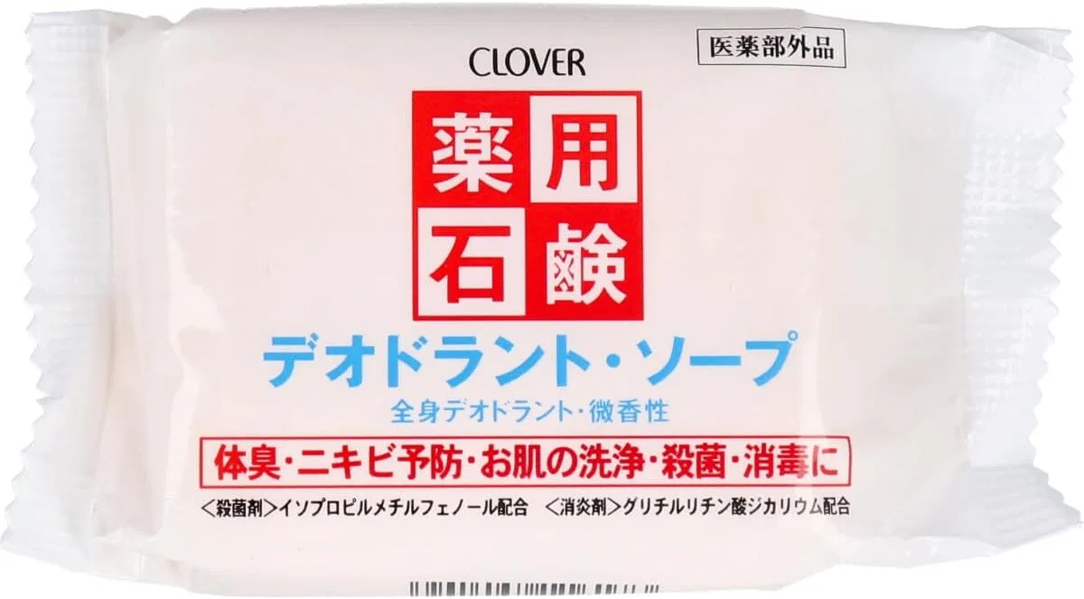 Мыло дезодорирующее Clover Corporation 90 г x 6 шт