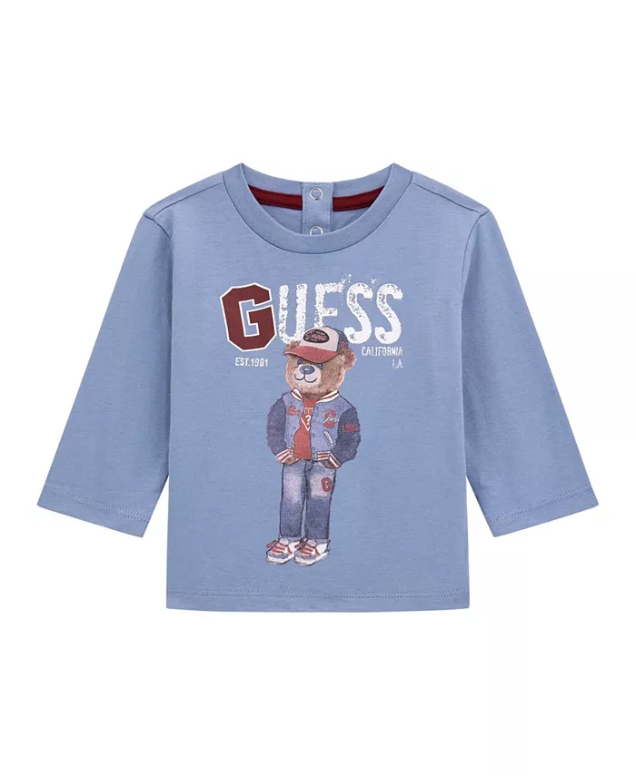 

Футболка с длинным рукавом для мальчиков GUESS, синий