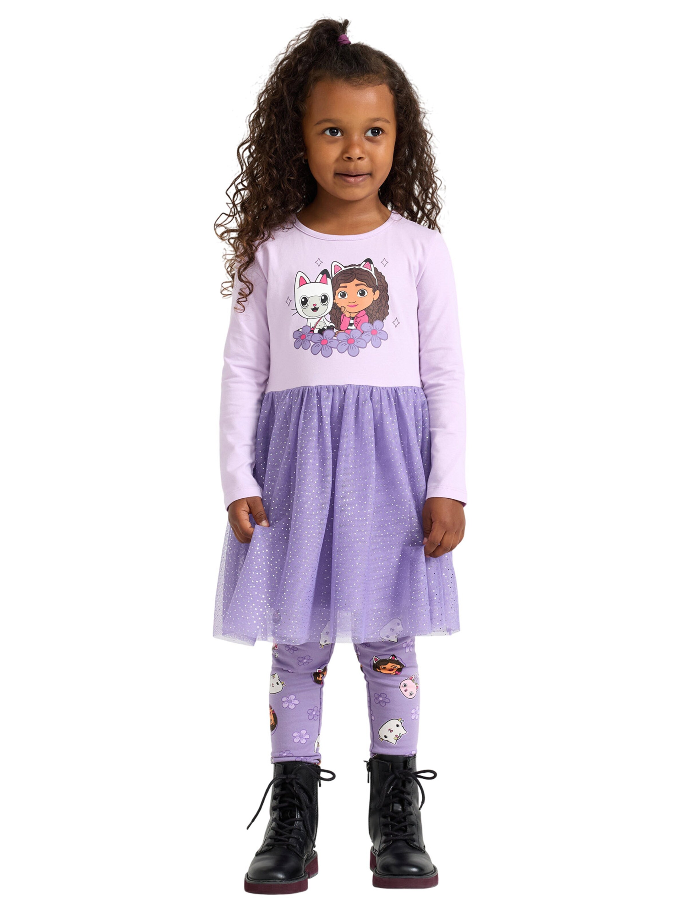 Lindex Платье 'Gabbys Dollhouse' в цвете Lilac, Light Purple — фото 3