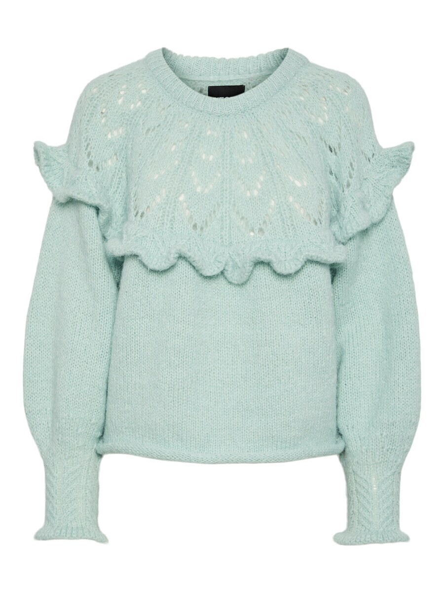 

Тонкий вязаный свитер PIECES Sweater PCRikka, мятный