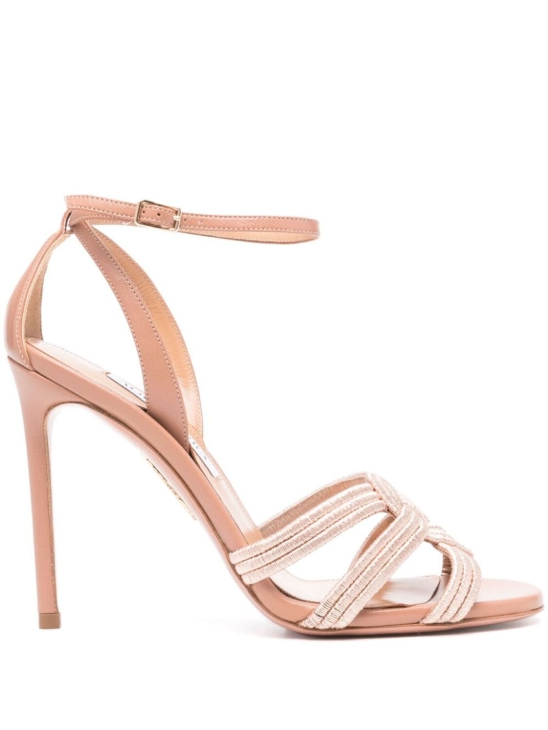 

Aquazzura сандалии Felix 105 мм, коричневый