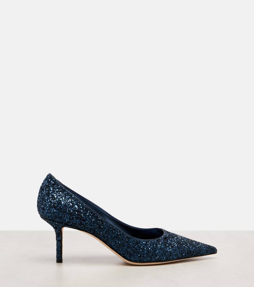 Туфли-лодочки Love 65 с декором Jimmy Choo, Marine — фото 4