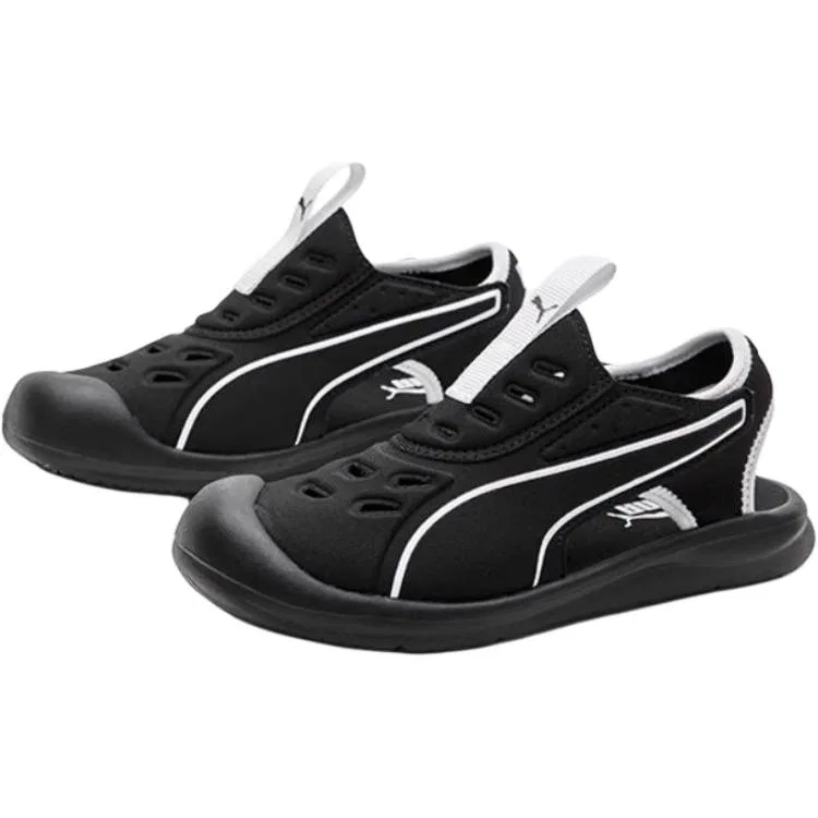 Сандалии детские низкие PUMA Aquacat Black/PUMA White — фото 3